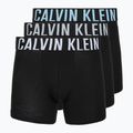 Trumpikės Calvin Klein 000NB3609A Boxer Brief 3 pairs black w/harbor mist logo/black w