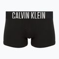 Vyriškos trumpikės Calvin Klein 000NB3608A Trunk 3 poros juodos su avižinių spalvos logotipu/juodos su age 2