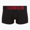 Vyriškos trumpikės Calvin Klein 000NB3608A Trunk 3 poros juodos su avižinių spalvos logotipu/juodos su age 4
