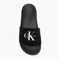 Moteriškos šlepetės Calvin Klein YW0YW01967 Monogram Logo 0GM black/bright white 5