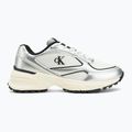 Moteriški batai Calvin Klein YW0YW02063 Hike Runner Lace Up Mesh Mix silver/black/bright white 2