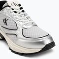 Vyriški batai Calvin Klein YM0YM01402 Hike Runner Laceup Mesh Mix silver/black/marshmallow 7