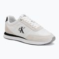 Moteriški batai Calvin Klein YW0YW01990 Retro Runner Lace Up Nylon MG bright white/black