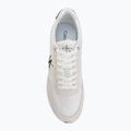 Moteriški batai Calvin Klein YW0YW01990 Retro Runner Lace Up Nylon MG bright white/black 5