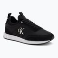 Vyriški batai Calvin Klein YM0YM01414 Retro Runner Sock Laceup Mix Mat ck black