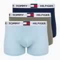 Trumpikės Tommy Hilfiger Trunk 3 utility pairs sage/prppy navy/keepsake blue