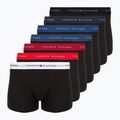 Trumpikės Tommy Hilfiger Trunk WB 7 pairs blk/mid red/aegean sea/dsrt sky/blu jeans/f r/wht