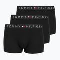 Trumpikės Tommy Hilfiger Rib Trunk 3 pairs black/black/black