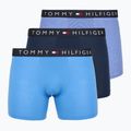 Trumpikės Tommy Hilfiger Brief Stripe 3 pairs pitch blue/cobalt blue/minerali stripe