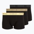 Vyriškos trumpikės Tommy Hilfiger Trunk WB 3 pairs black/citronella/woodridge