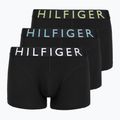 Trumpikės Tommy Hilfiger Trunk WB 3 pairs lemon curd/arctic aqua/black