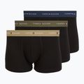 Vyriškos trumpikės Tommy Hilfiger Trunk WB 3 pairs army green/wdg blue/ptch blue