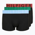 Vyriškos trumpikės Tommy Hilfiger Trunk WB Cooling Technology 3 steam tra rd/brz blue/jde wnk