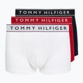 Vyriškos trumpikės Tommy Hilfiger Trunk Dtm white/medium red/navy blue