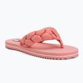 Moteriškos šlepetės per pirštą Tommy Hilfiger Braided Thong enchanted pink