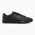 Vyriški sportbačiai Tommy Hilfiger Vulc Core RBW Long Lace Leather black 2