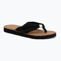 Moteriškos šlepetės per pirštą Tommy Hilfiger Footbed Summer Sandal Leather black