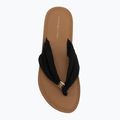 Moteriškos šlepetės per pirštą Tommy Hilfiger Footbed Summer Sandal Leather black 5
