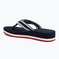 Moteriškos šlepetės per pirštą Tommy Hilfiger Flag Print Summer Sandal rwb 3
