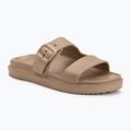 Moteriškos šlepetės Tommy Hilfiger Double Strap Sandal Pearl safari canvas pearlized