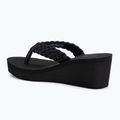 Moteriškos šlepetės per pirštą Tommy Hilfiger Wedge Braided Summer Sandal black 3