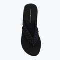 Moteriškos šlepetės per pirštą Tommy Hilfiger Wedge Braided Summer Sandal black 5