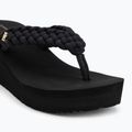 Moteriškos šlepetės per pirštą Tommy Hilfiger Wedge Braided Summer Sandal black 7