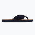 Moteriškos šlepetės per pirštą Tommy Hilfiger Footbed Summer Sandal Leather space blue 2