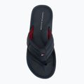 Vyriškos šlepetės per pirštą Tommy Hilfiger Padded Beach desert sky 5