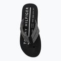 Vyriškos šlepetės per pirštą Tommy Hilfiger Chambray Beach Sandal black 5