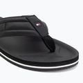Vyriškos šlepetės per pirštą Tommy Hilfiger Padded Beach black 7