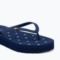 Moteriškos šlepetės per pirštą Tommy Hilfiger Critter Print Summer preppy navy 7