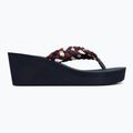 Moteriškos šlepetės per pirštą Tommy Hilfiger Wedge Braided Summer Sandal rwb 2