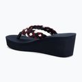 Moteriškos šlepetės per pirštą Tommy Hilfiger Wedge Braided Summer Sandal rwb 3