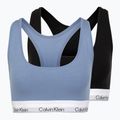 Liemenėlė Calvin Klein LV00QF8494 2 pieces black/blue tulip