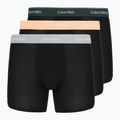 Trumpikės Calvin Klein LV00NB4394 Brief 3 pairs black w/darkest spruce wb/black w