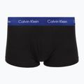 Trumpikės Calvin Klein LV00NB4412 Low Rise Trunk 5 pairs black w plume wb/black w misty sage wb 5