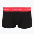 Trumpikės Calvin Klein LV00NB4412 Low Rise Trunk 5 pairs black in green bloom wb/black in dazzlin 8