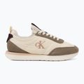 Moteriški batai Calvin Klein YW0YW02060 Retro Runner Sock Laceup Mix Mat turtledove/spanish villa/bordeaux 2