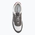 Vyriški batai Calvin Klein HM0HM02212 Retro Runner Bans Leather Suede granite gray/white/rhubarb 5