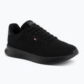 Vyriški batai Tommy Hilfiger Lightweight Runner Knit black