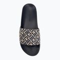 Moteriškos šlepetės Tommy Hilfiger Monogram space blue 5