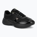 Moteriški batai Tommy Hilfiger ModernRunner Shiny Leather black