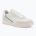 Vyriški batai Tommy Hilfiger Basket Core Leather Suede Mix ecru/street green