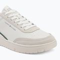Vyriški batai Tommy Hilfiger Basket Core Leather Suede Mix ecru/street green 7