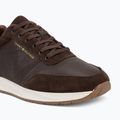 Vyriški batai Tommy Hilfiger Runner Suede Mix cocoa tracksuits 7