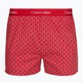 Vyriškos trumpikės Calvin Klein LV00NB4727 Boxer Slim black/prep emblem goji berry/grisai 2