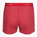 Vyriškos trumpikės Calvin Klein LV00NB4727 Boxer Slim black/prep emblem goji berry/grisai 3