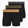 Vyriškos trumpikės Calvin Klein LV00NB4410 Brief black w/bronze flash wb/black/oliv
