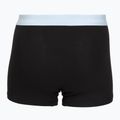 Vyriškos trumpikės Calvin Klein LV00NB4286 Relaxed Fit Trunk black bodies w/ poseidon blue/plein 5